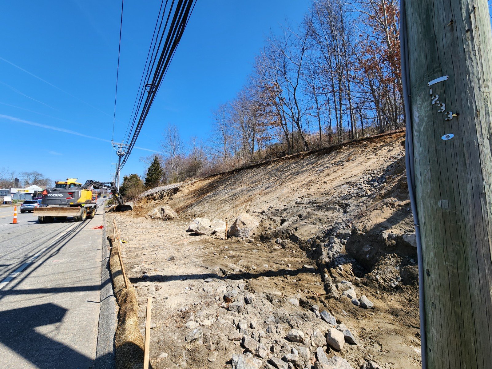 Earth Excavation on Flanders Road (Route 161)